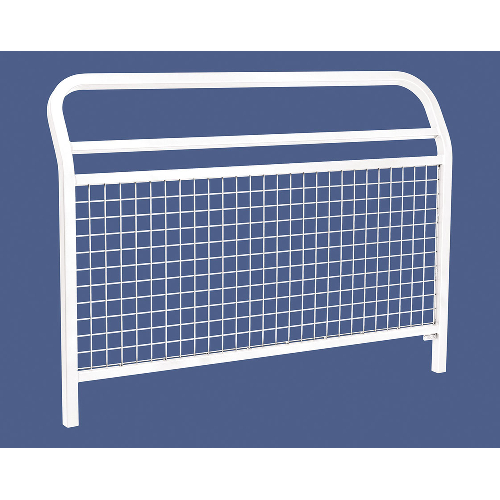 Barrière Conviviale grillagée RAL9010 - 1500mm - PROCITY - 206293.9010