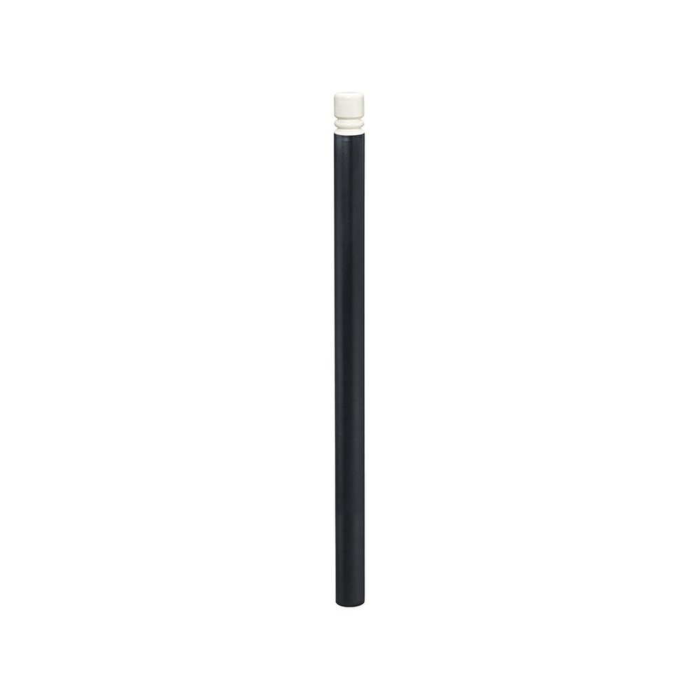 Potelet City haute visibilité RAL9005 - RAL9010 Ø76mm - PROCITY - 206327.9005.9010