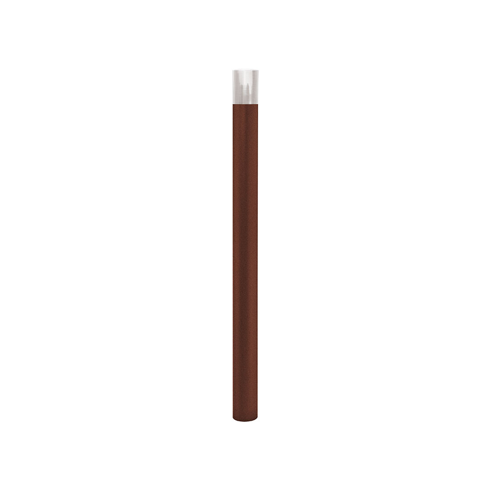Potelet Inox haut Ligne Province Ø76mm Aspect Corten - PROCITY - 206356.S025