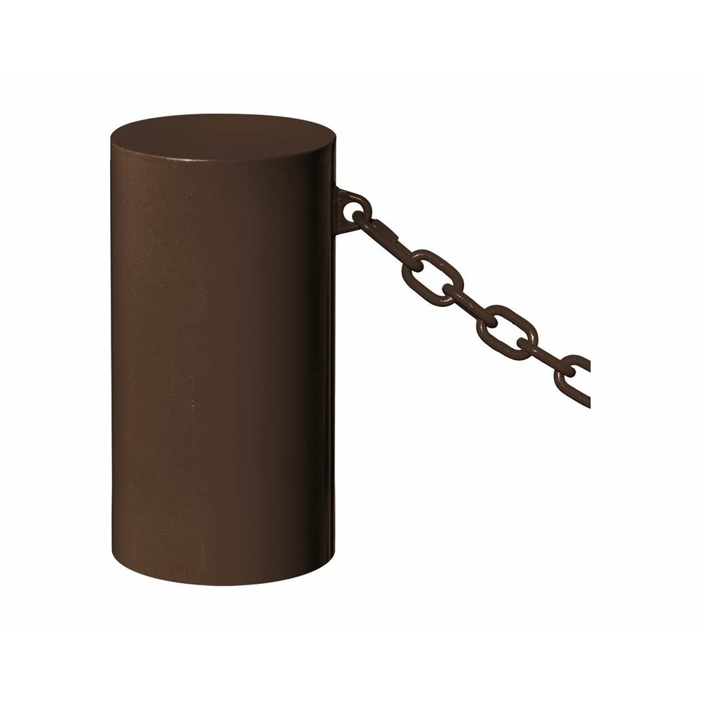 Borne Barcelone RAL8017 - 1 anneau Ø270mm - PROCITY - 206380.8017