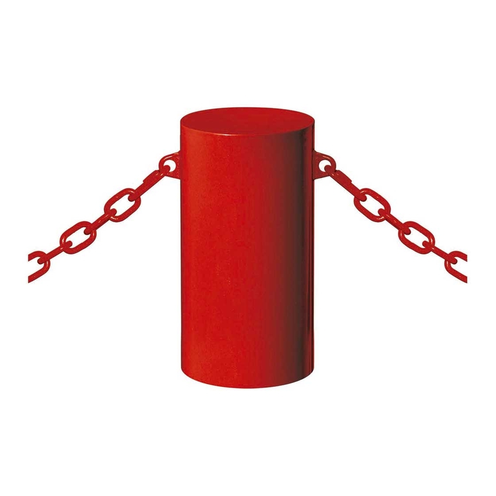 Borne Barcelone RAL3020 - 2 anneaux Ø270mm - PROCITY - 206381.3020