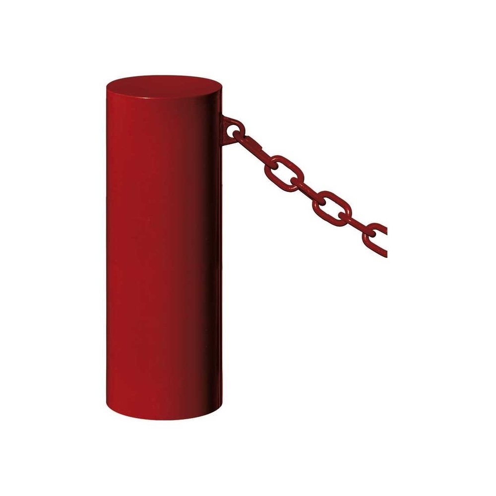 Borne Barcelone RAL3004 - 1 anneau Ø220mm - PROCITY - 206383.3004