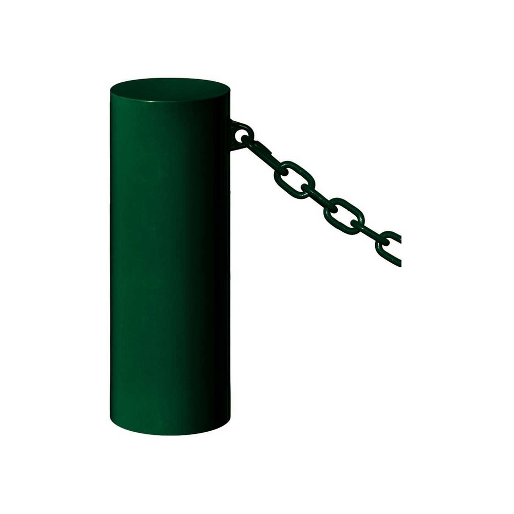 Borne Barcelone RAL6005 - 1 anneau Ø220mm - PROCITY - 206383.6005