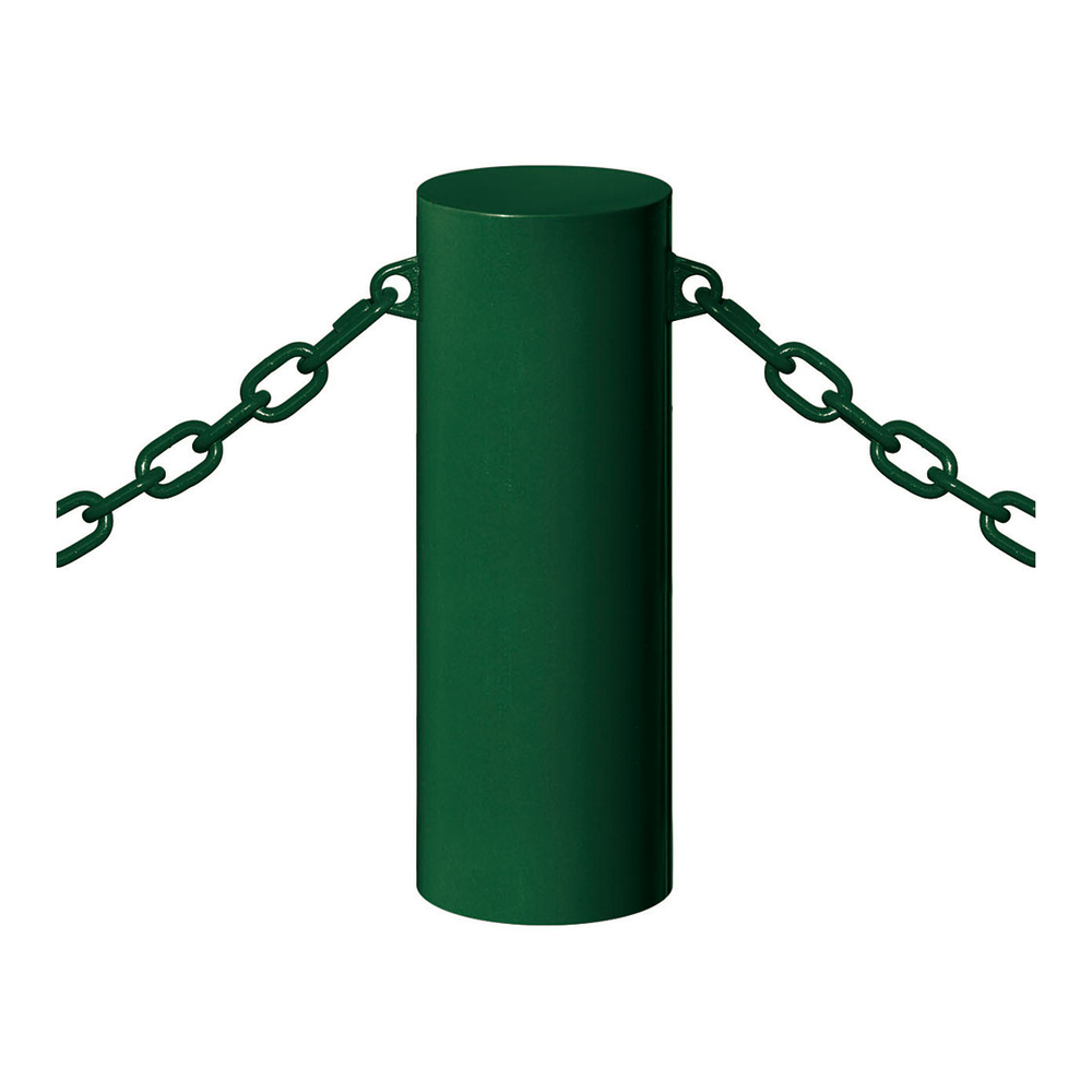 Borne Barcelone RAL6005 - 2 anneaux Ø220mm - PROCITY - 206384.6005