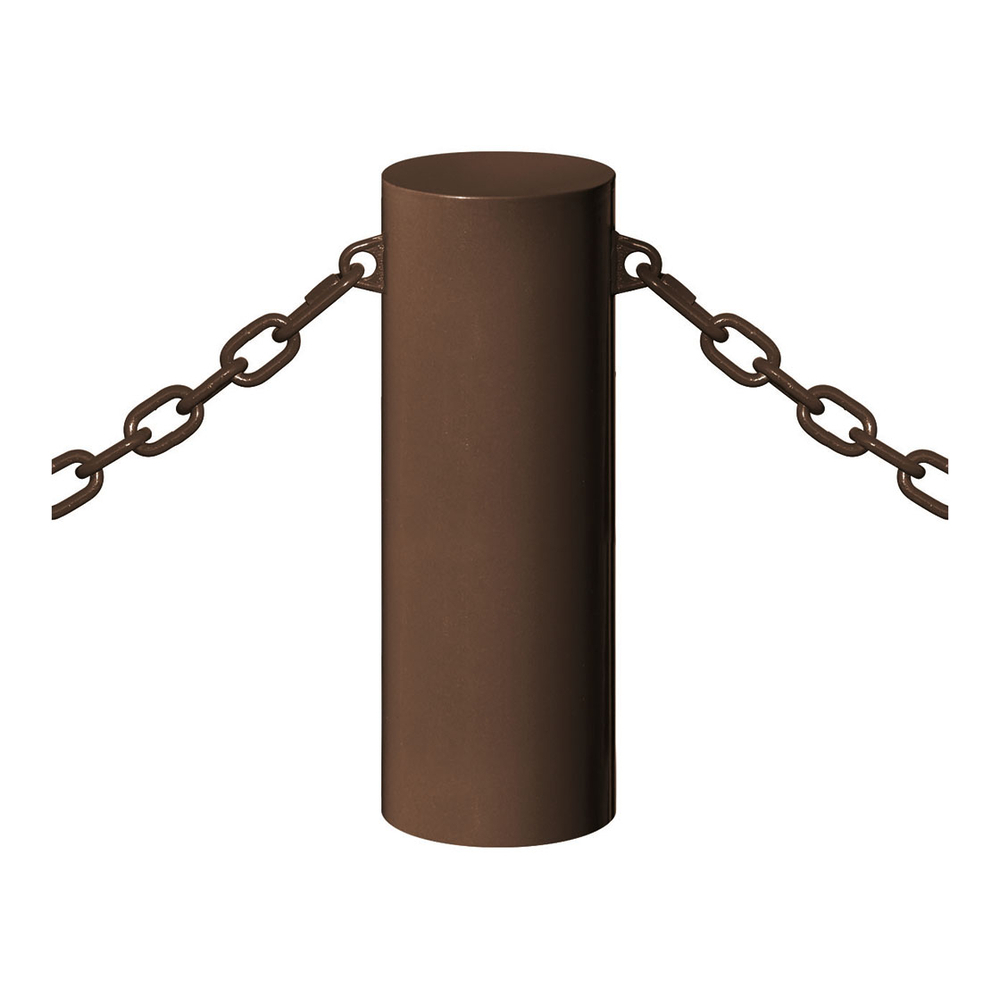 Borne Barcelone RAL8017 - 2 anneaux Ø220mm - PROCITY - 206384.8017