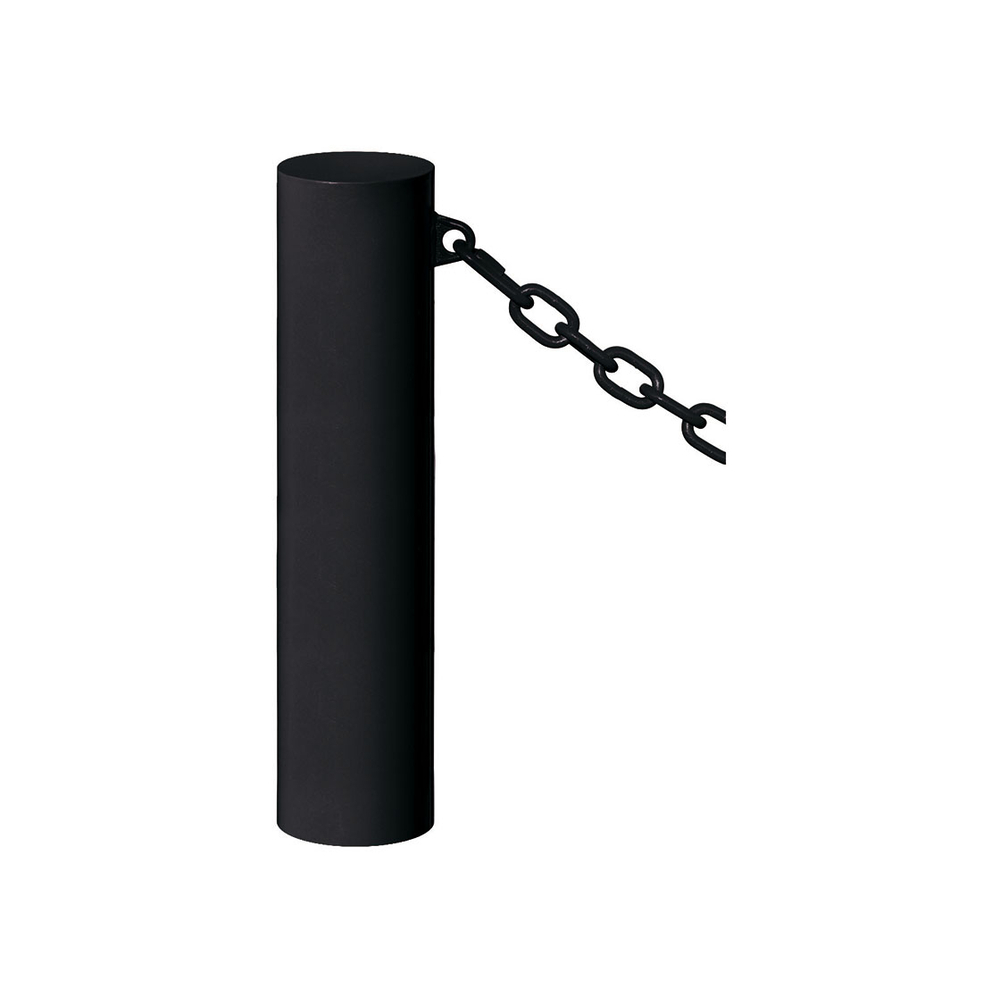 Borne Barcelone RAL9005 - 1 anneau Ø160mm - PROCITY - 206385.9005