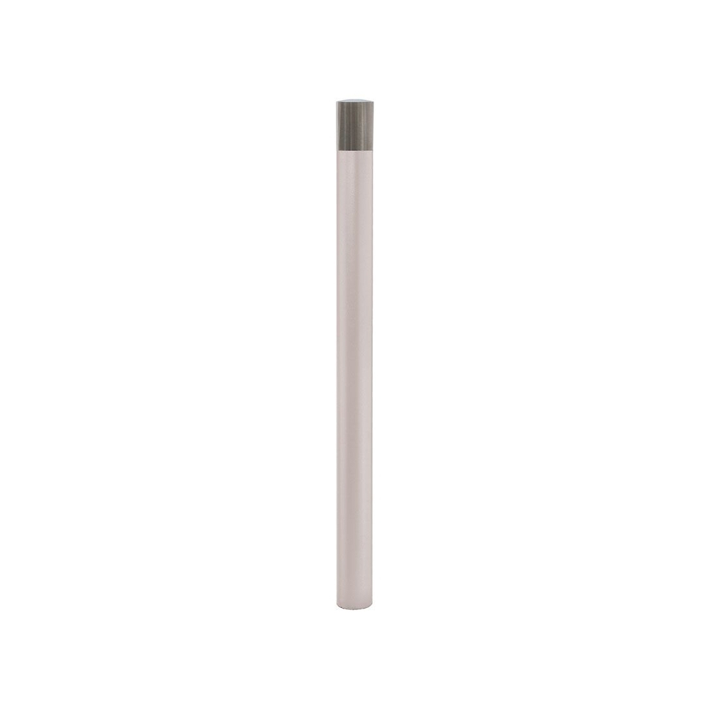 Potelet Inox brossé haute visibilité RAL7044 Ø76mm - PROCITY - 206396.7044