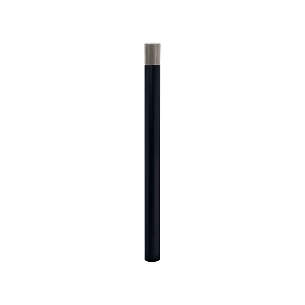 Potelet Inox brossé haute visibilité RAL9005 Ø76mm - PROCITY - 206396.9005