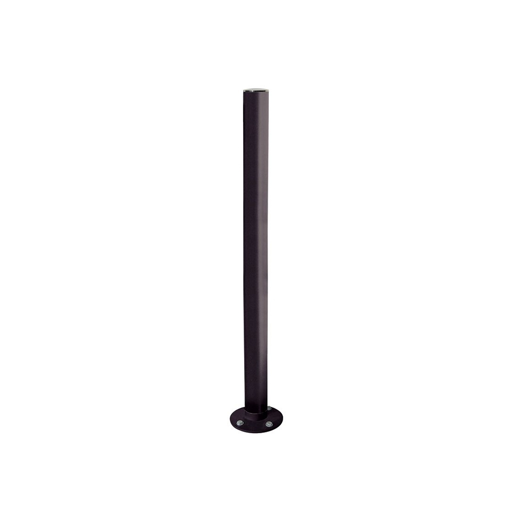 Potelet inclinable Amortichoc Inox brossé RAL9005 - PROCITY - 206397.9005