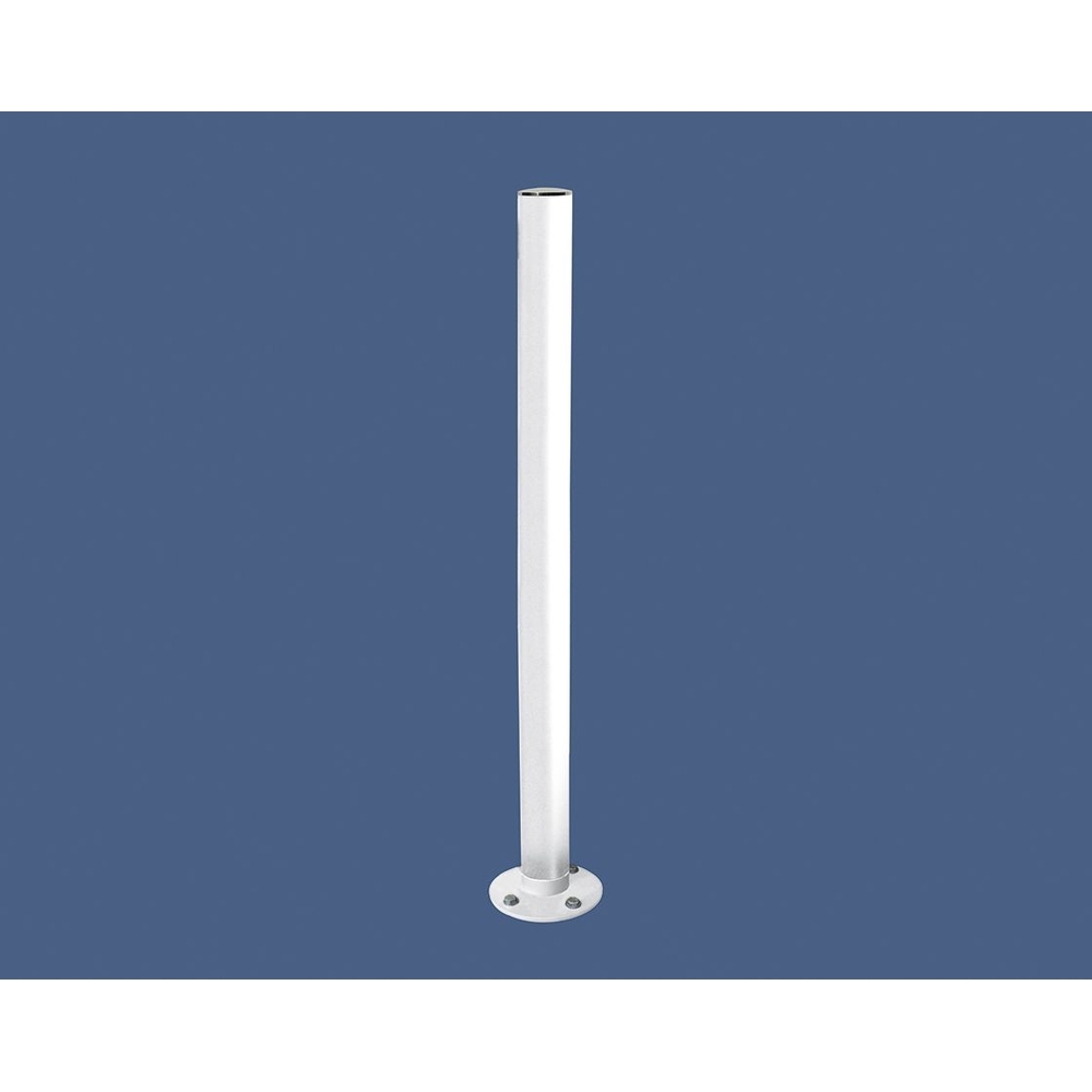 Potelet inclinable Amortichoc Inox brossé RAL9010 - PROCITY - 206397.9010