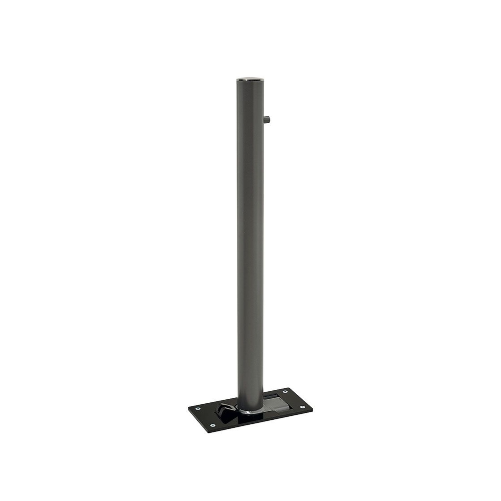 Potelet rabattable Solibloc Inox brossé Gris PROCITY - 206398.GPRO