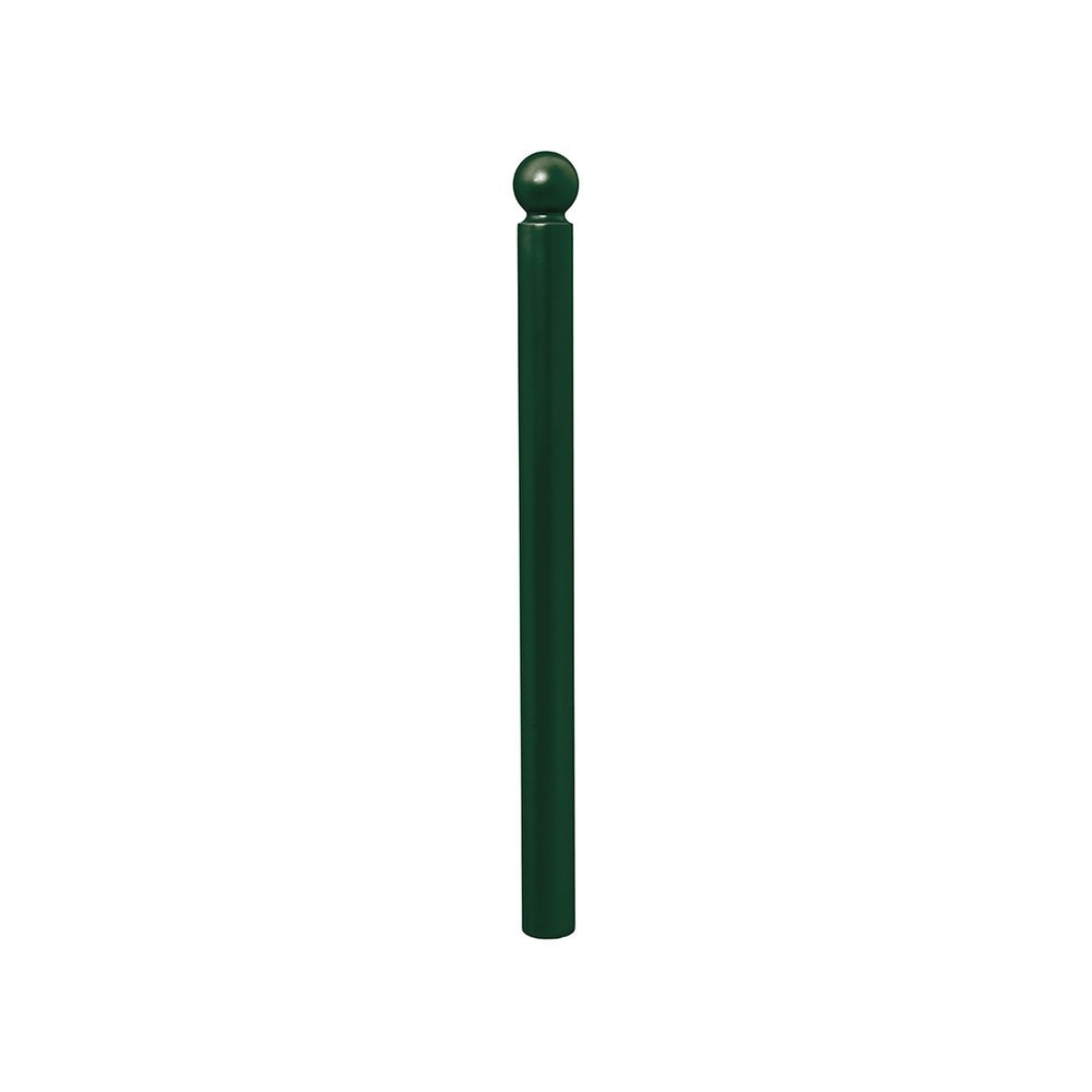 Potelet Boule Ligne Province Ø76mm RAL6005 - PROCITY - 206402.6005