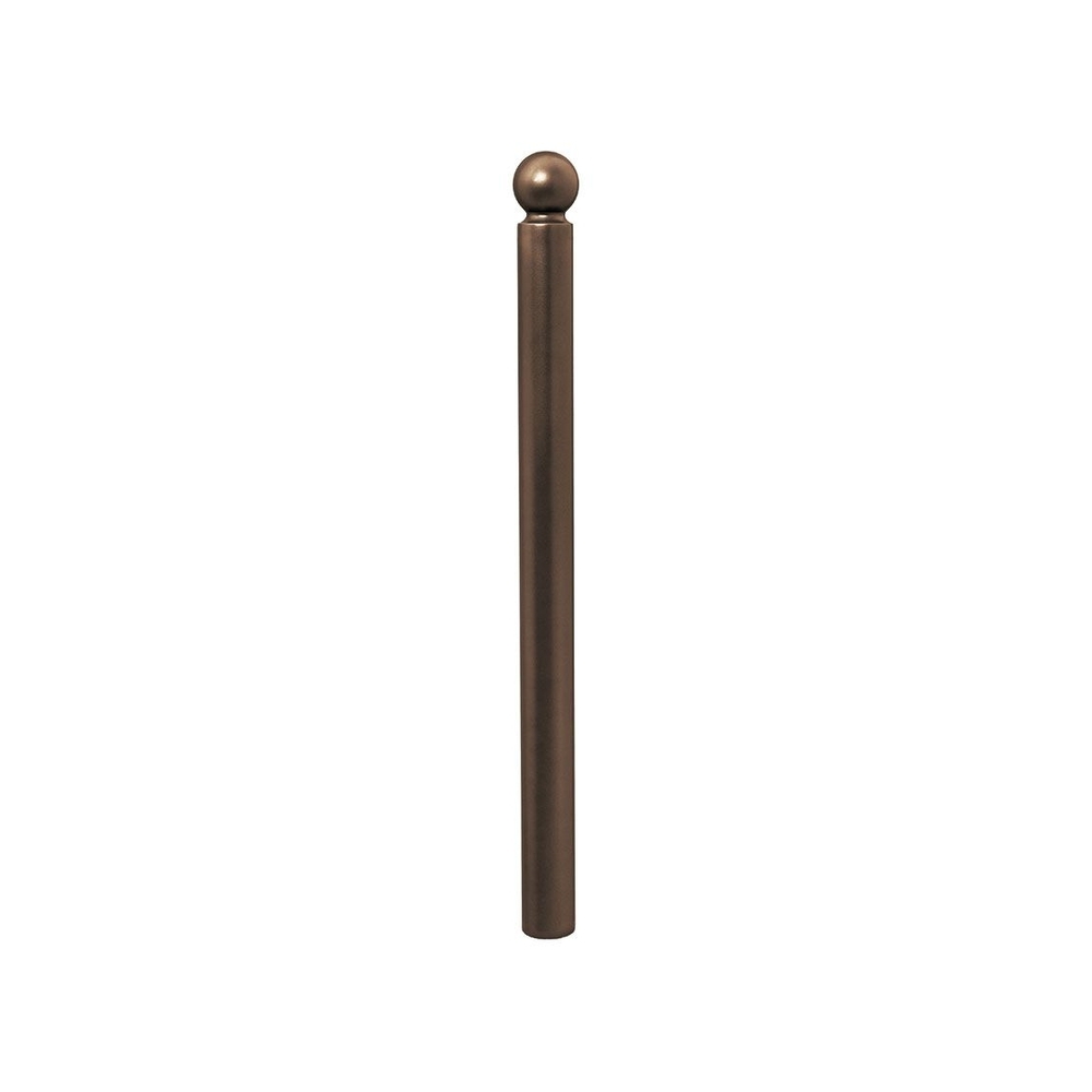Potelet Boule Ligne Province Ø76mm RAL8017 - PROCITY - 206402.8017