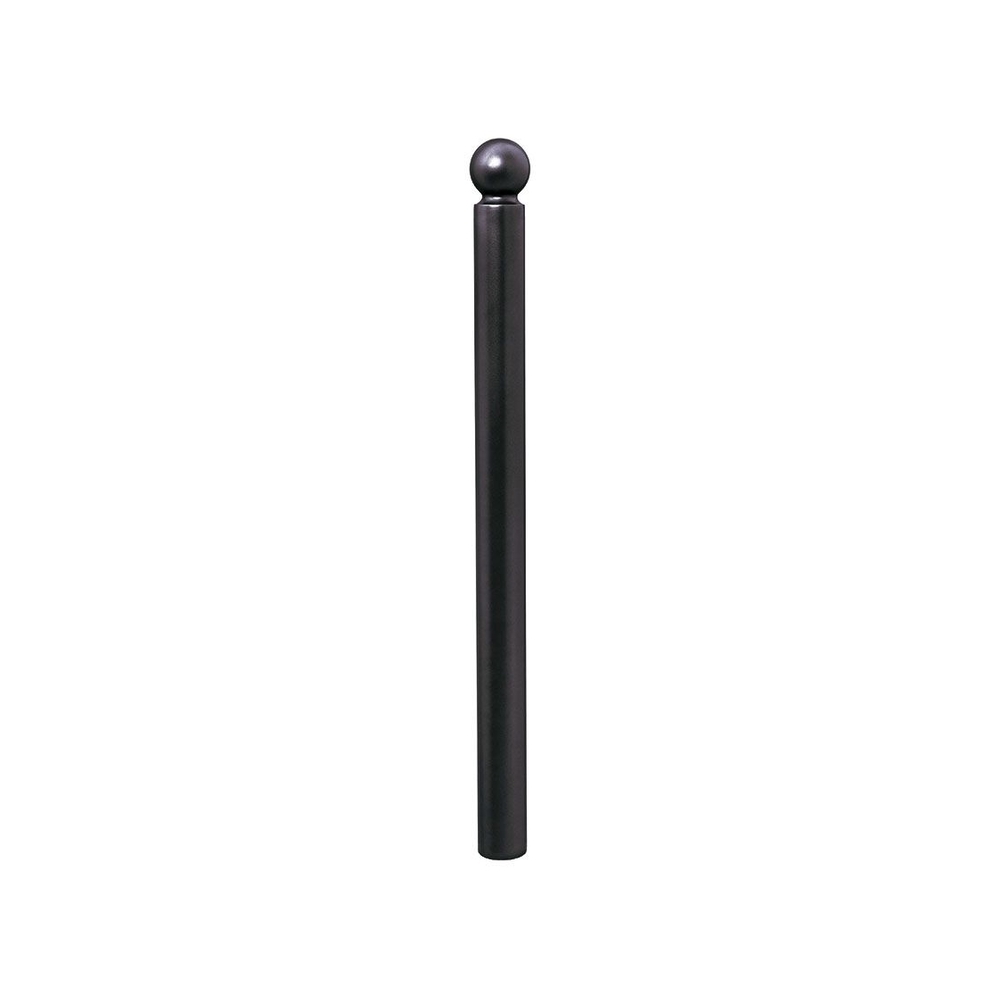 Potelet Boule Ligne Province Ø76mm RAL9005 - PROCITY - 206402.9005