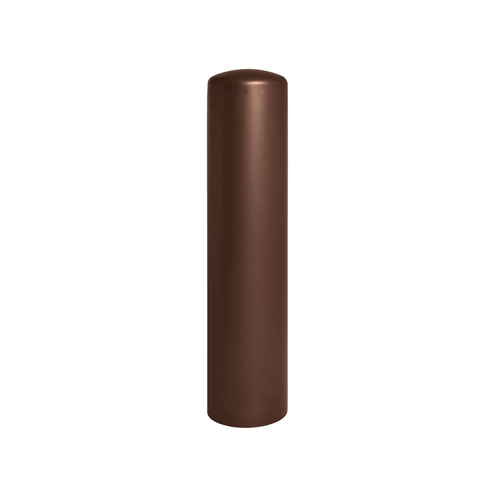 Borne anti-bélier RAL8017 - Pommeau couvercle - Peint sur zinc Ø270mm - PROCITY - 206445.8017