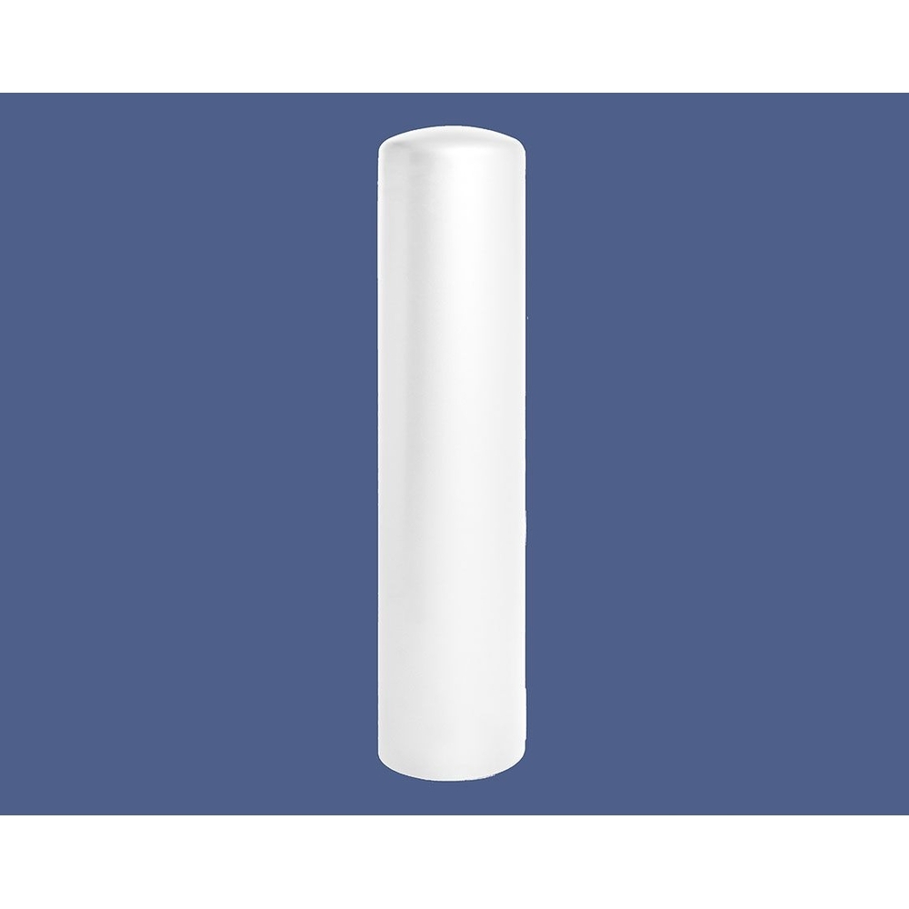 Borne anti-bélier RAL9010 - Pommeau couvercle - Peint sur zinc Ø270mm - PROCITY - 206445.9010