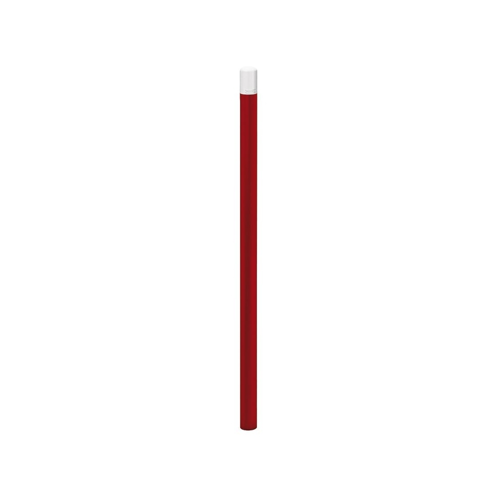 Potelet Carrefour haute visibilité RAL3004 - RAL9010 Ø60mm - PROCITY - 206482.3004.9010