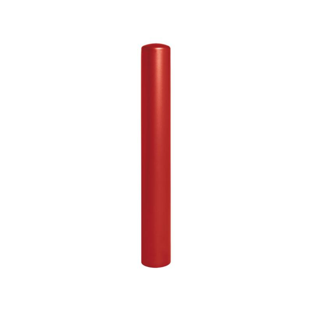 Borne anti-bélier RAL3004 - Pommeau couvercle - Peint sur zinc Ø160mm - PROCITY - 206516.3004