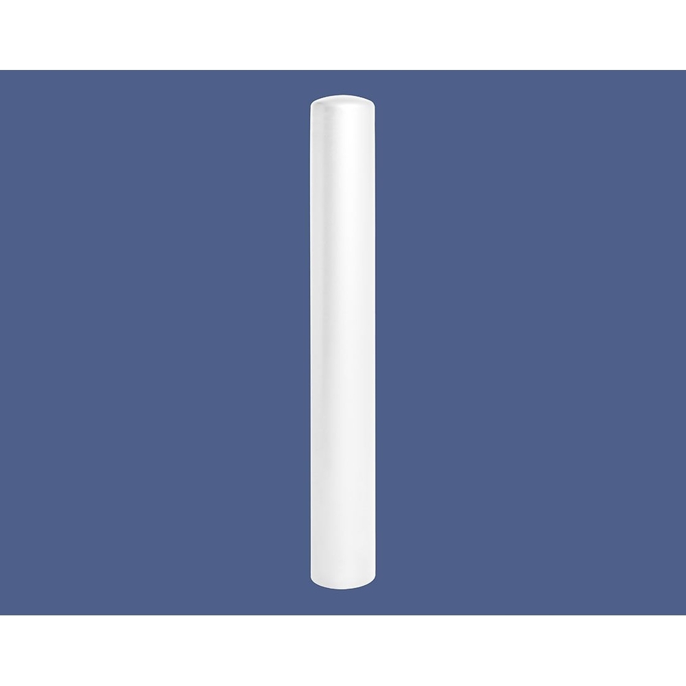 Borne anti-bélier RAL9010 - Pommeau couvercle - Peint sur zinc Ø160mm - PROCITY - 206516.9010