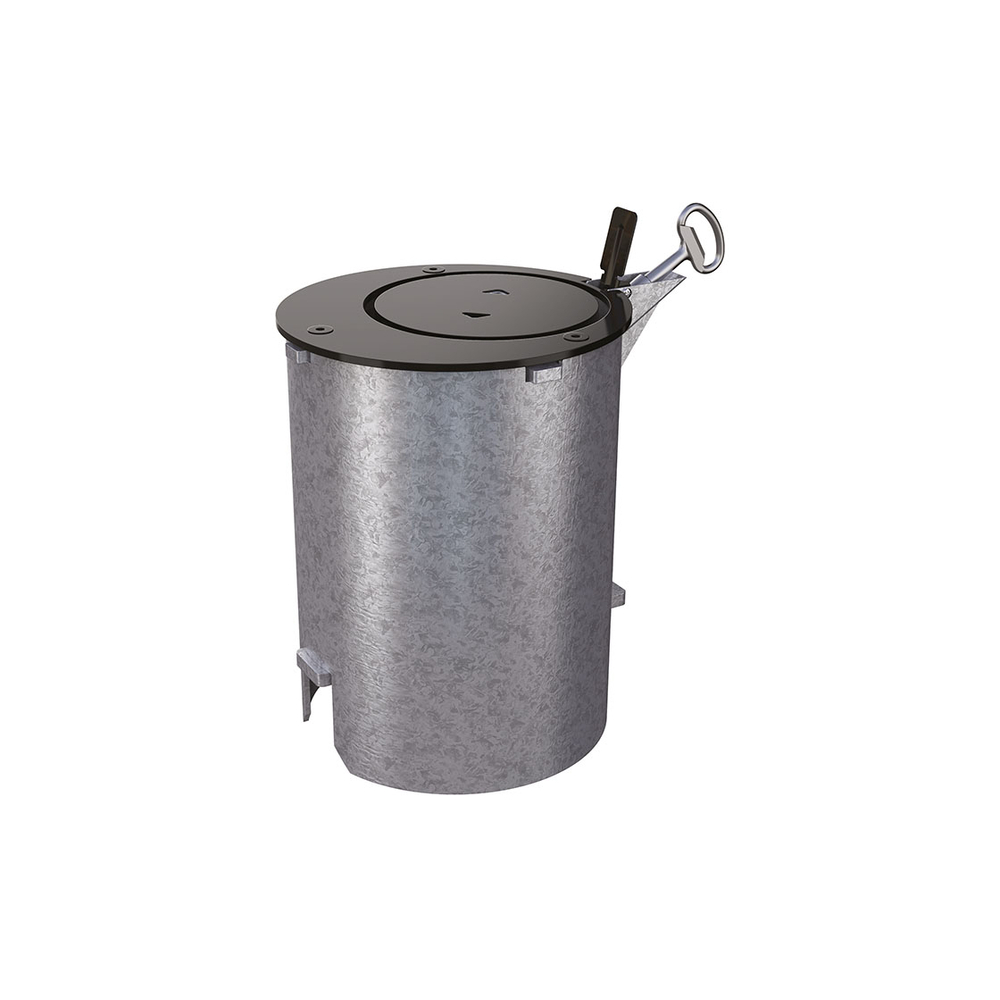 Fourreau verrouillable pour bornes Fourreau verrouillable pour borne Ø154mm - PROCITY - 206561