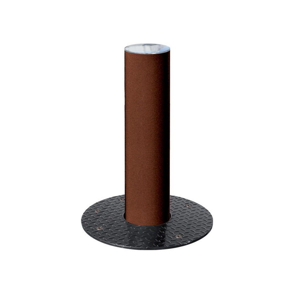 Borne rétractable Inox brossé Aspect Corten Ø160mm - PROCITY - 206575.S025