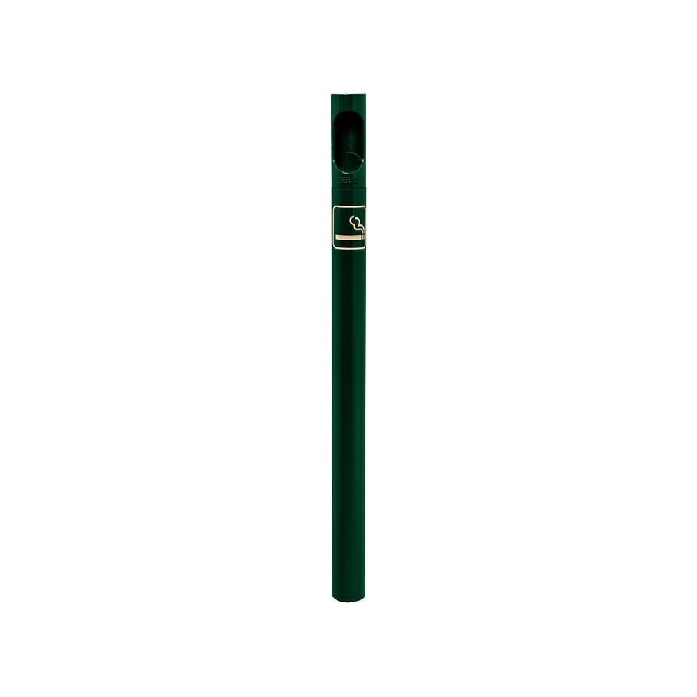 Potelet - cigarette RAL6005 - Potelet sur fourreau à sceller - PROCITY - 206580.6005