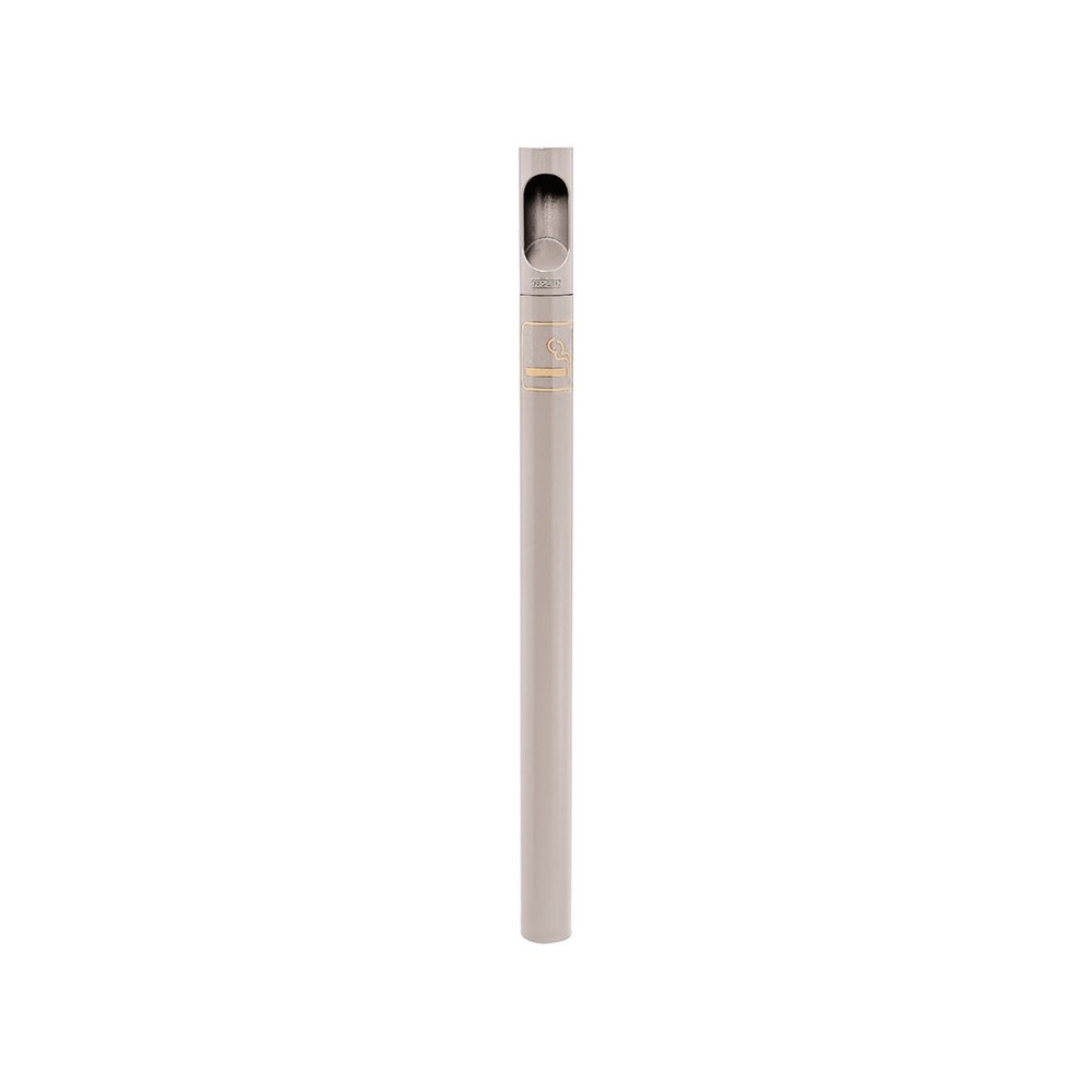 Potelet - cigarette RAL7044 - Potelet sur fourreau à sceller - PROCITY - 206580.7044