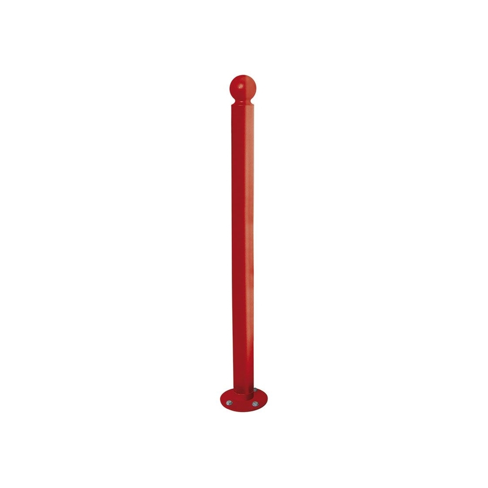 Potelet inclinable Amortichoc Boule RAL3004 - PROCITY - 206631.3004