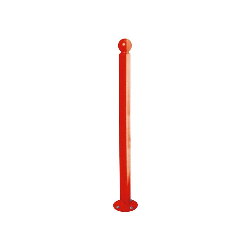 Potelet inclinable Amortichoc Boule RAL3020 - PROCITY - 206631.3020