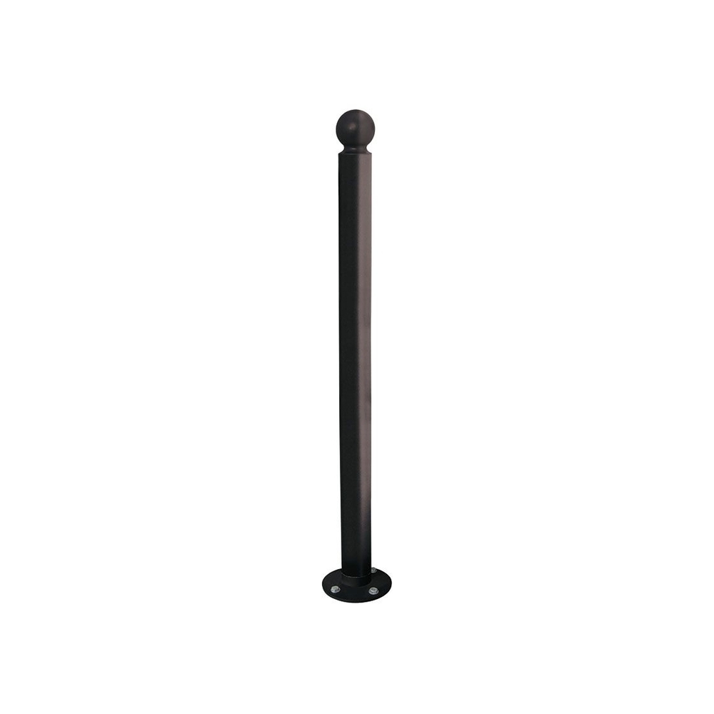 Potelet inclinable Amortichoc Boule RAL9005 - PROCITY - 206631.9005
