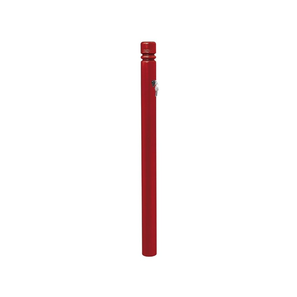 Potelet Amovible Primabloc City RAL3004 - 3 clés identiques - PROCITY - 206645.3004