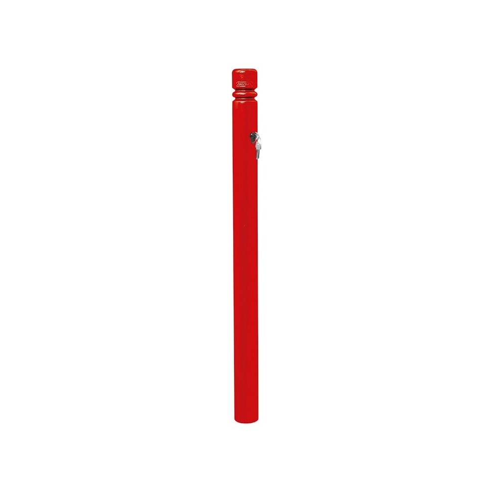 Potelet Amovible Primabloc City RAL3020 - 3 clés identiques - PROCITY - 206645.3020