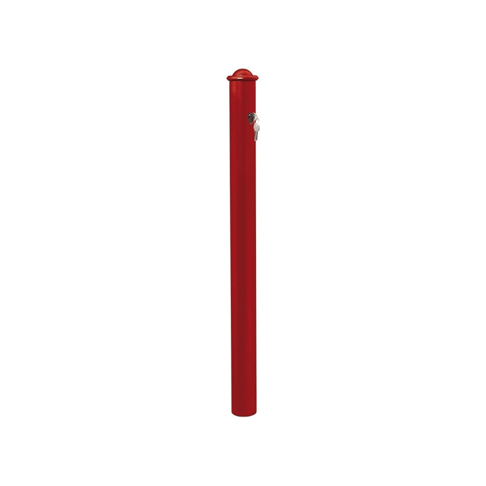Potelet Amovible Primabloc Agora RAL3004 - 3 clés identiques - PROCITY - 206647.3004