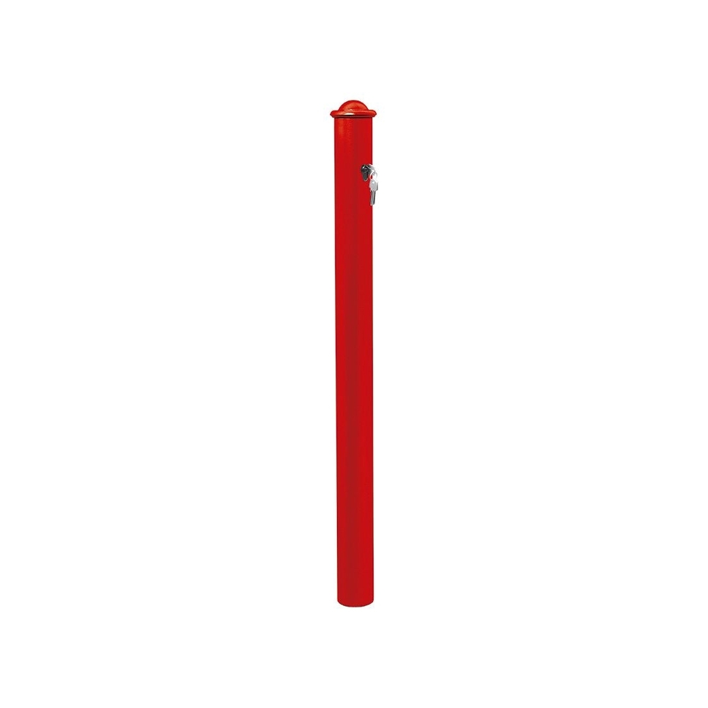 Potelet Amovible Primabloc Agora RAL3020 - 3 clés identiques - PROCITY - 206647.3020