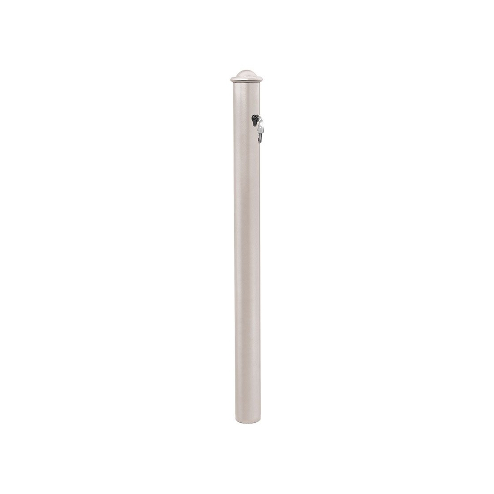 Potelet Amovible Primabloc Agora RAL7044 - 3 clés identiques - PROCITY - 206647.7044
