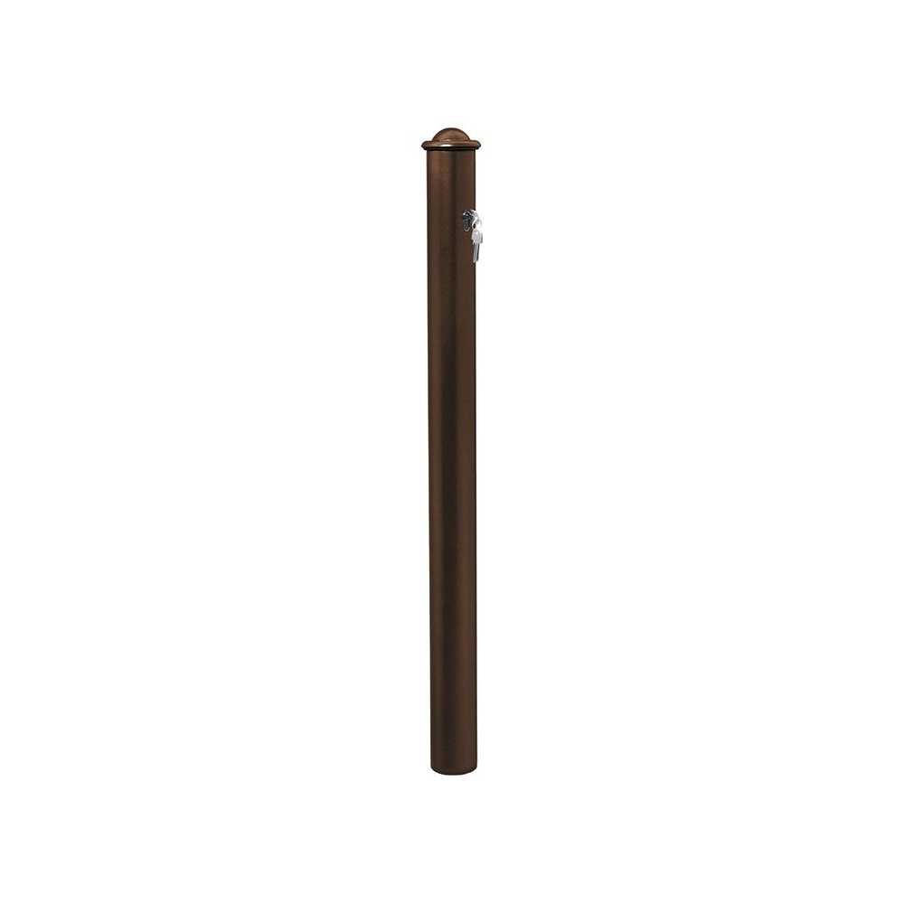Potelet Amovible Primabloc Agora RAL8017 - 3 clés identiques - PROCITY - 206647.8017