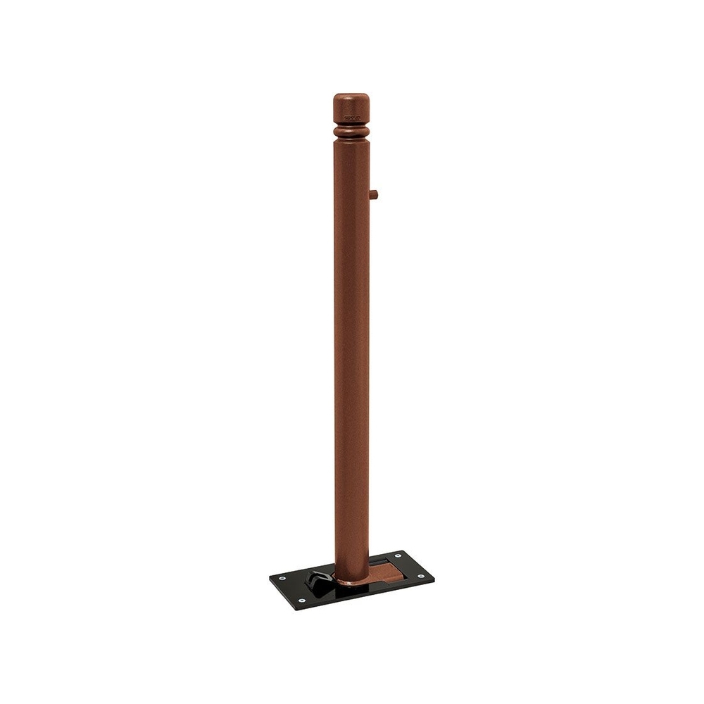 Potelet rabattable Solibloc City Aspect Corten Ø76mm - PROCITY - 206674.S025