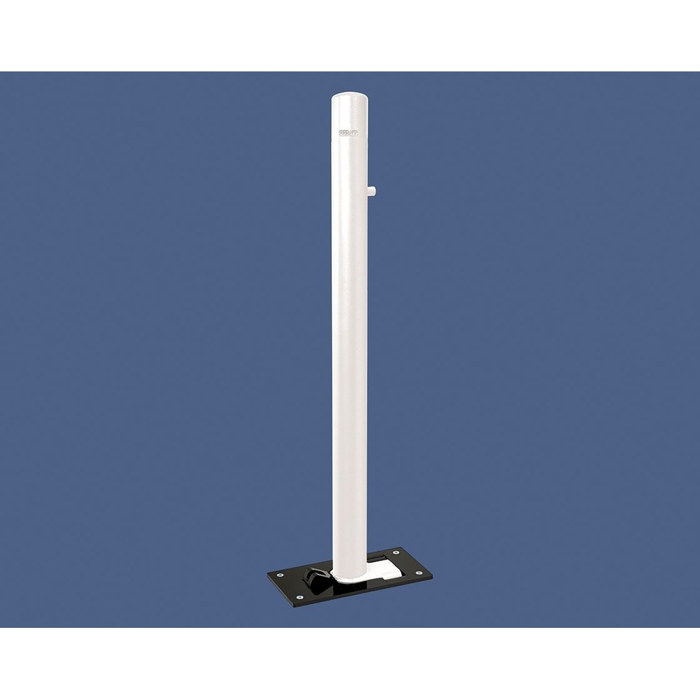 Potelet rabattable Solibloc Carrefour RAL9010 Ø76mm - PROCITY - 206689.9010