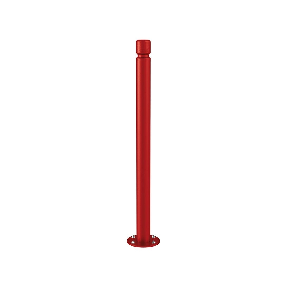 Potelet inclinable Amortichoc Agglo RAL3004 - PROCITY - 206733.3004