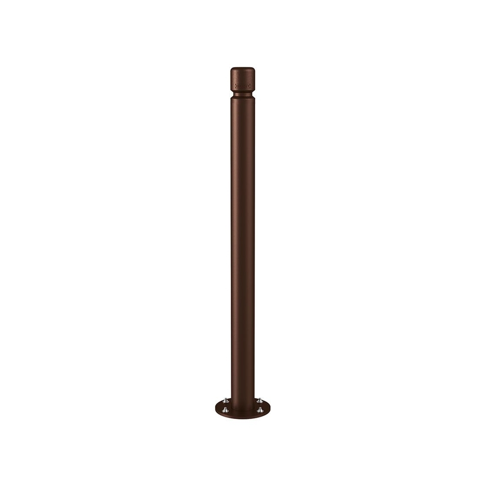 Potelet inclinable Amortichoc Agglo RAL8017 - PROCITY - 206733.8017