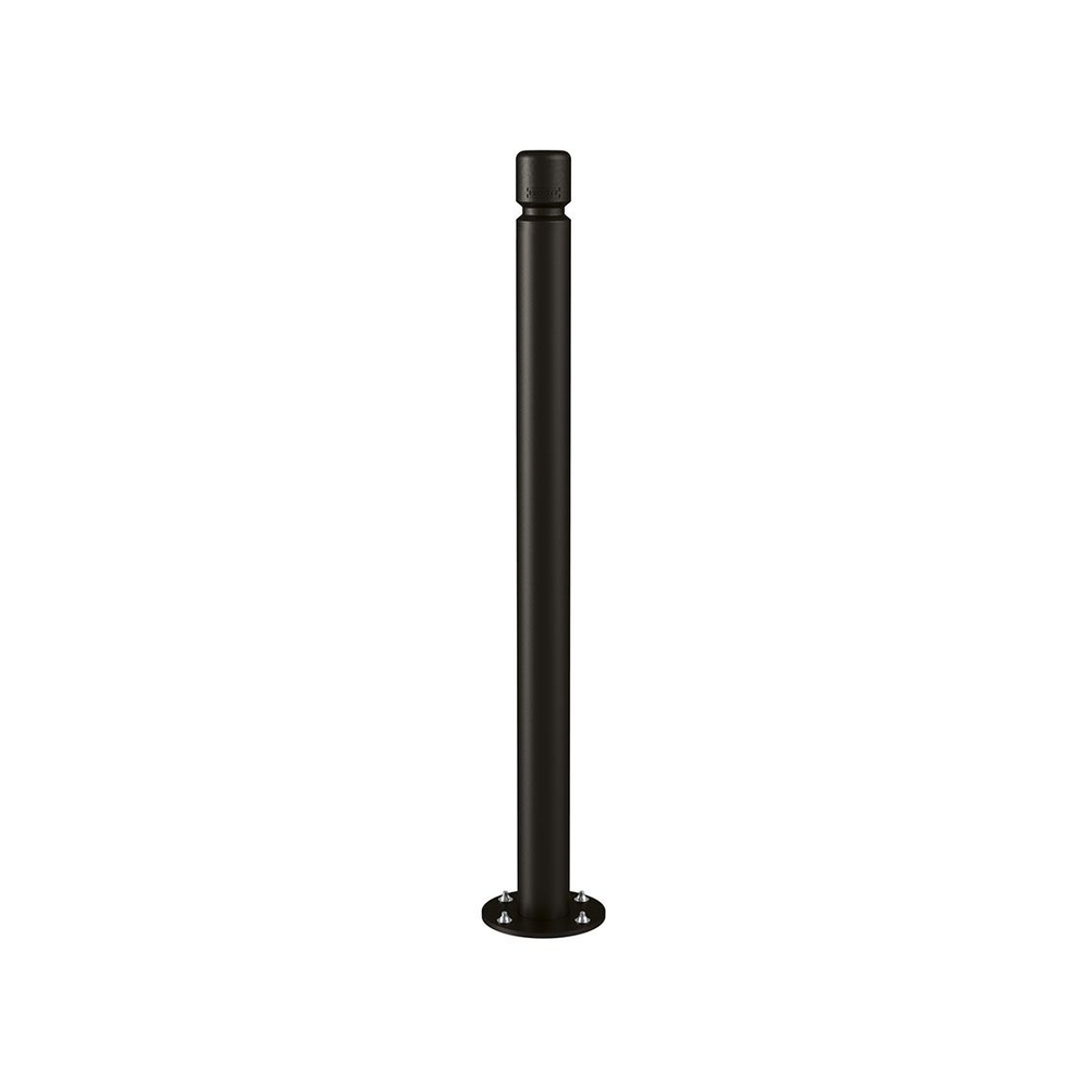 Potelet inclinable Amortichoc Agglo RAL9005 - PROCITY - 206733.9005