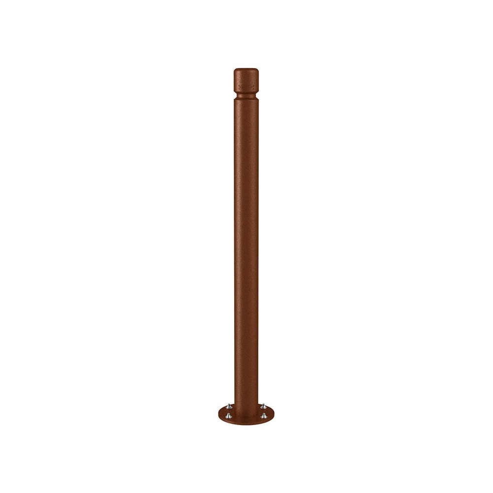 Potelet inclinable Amortichoc Agglo Aspect Corten - PROCITY - 206733.S025