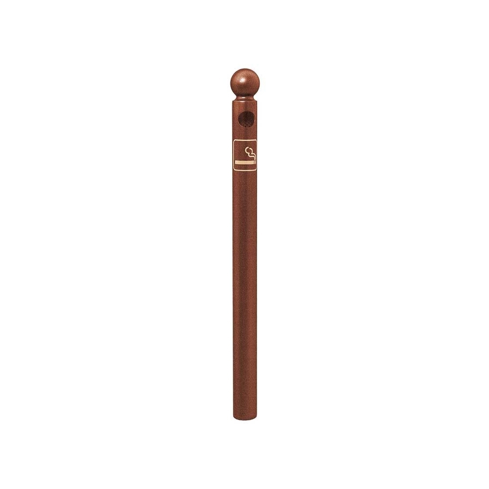 Potelet - Cendrier Boule Aspect Corten - PROCITY - 206772.S025