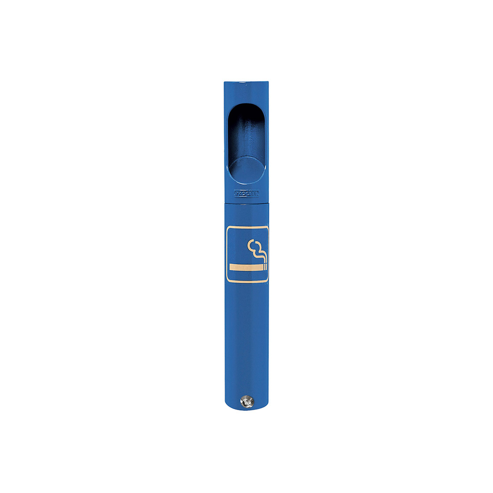 Cendrier - cigarette RAL5010 - PROCITY - 206776.5010