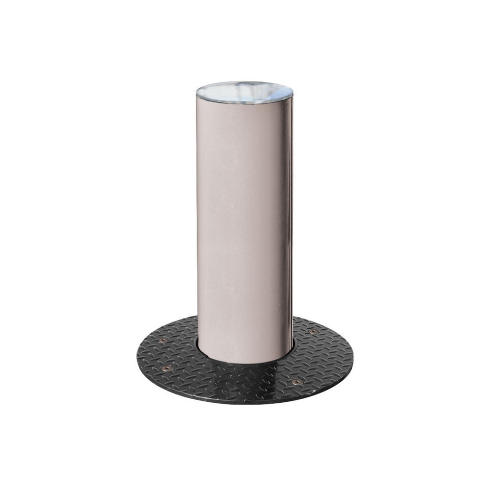 Borne rétractable Inox brossé RAL7044 Ø220mm - PROCITY - 206781.7044