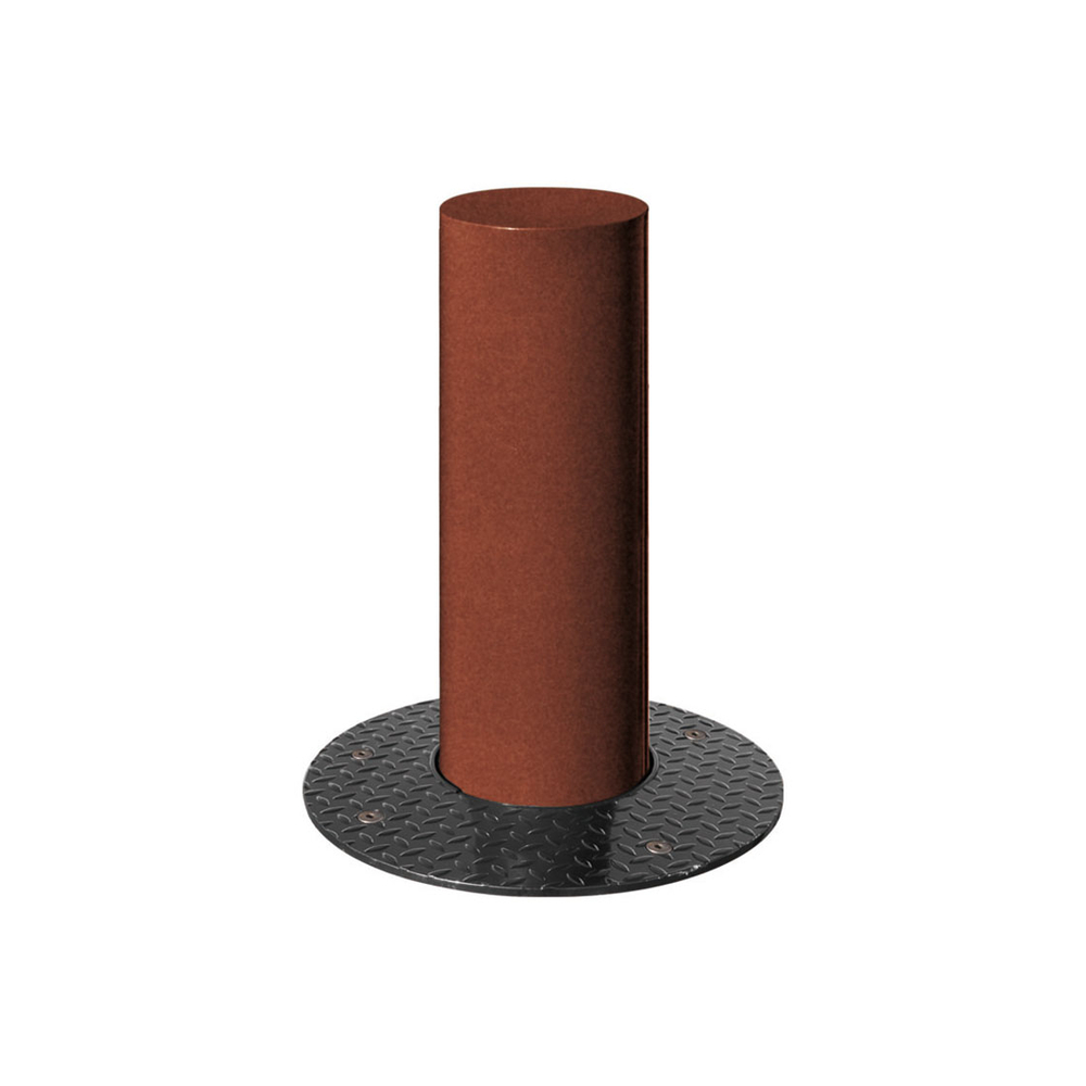 Borne rétractable Barcelone Aspect Corten Ø220mm - PROCITY - 206783.S025