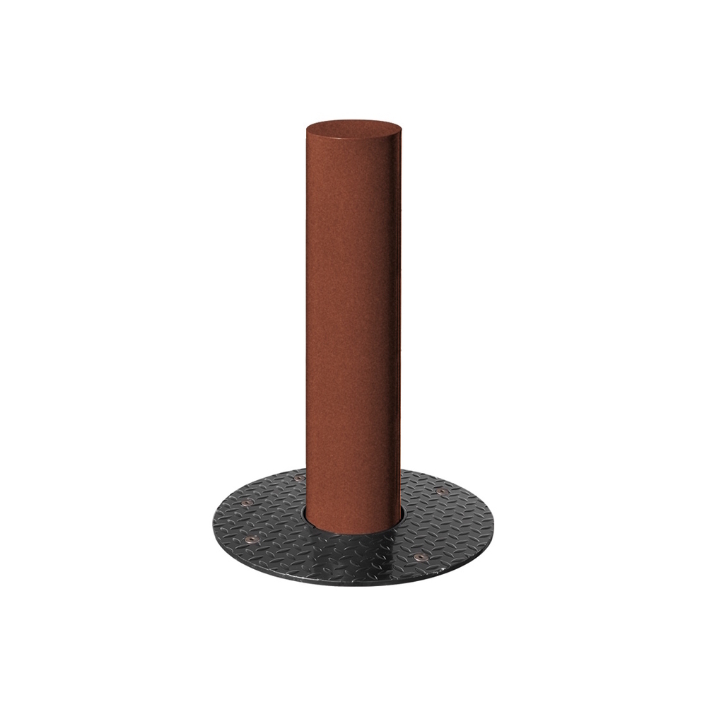 Borne rétractable Barcelone Aspect Corten Ø160mm - PROCITY - 206784.S025