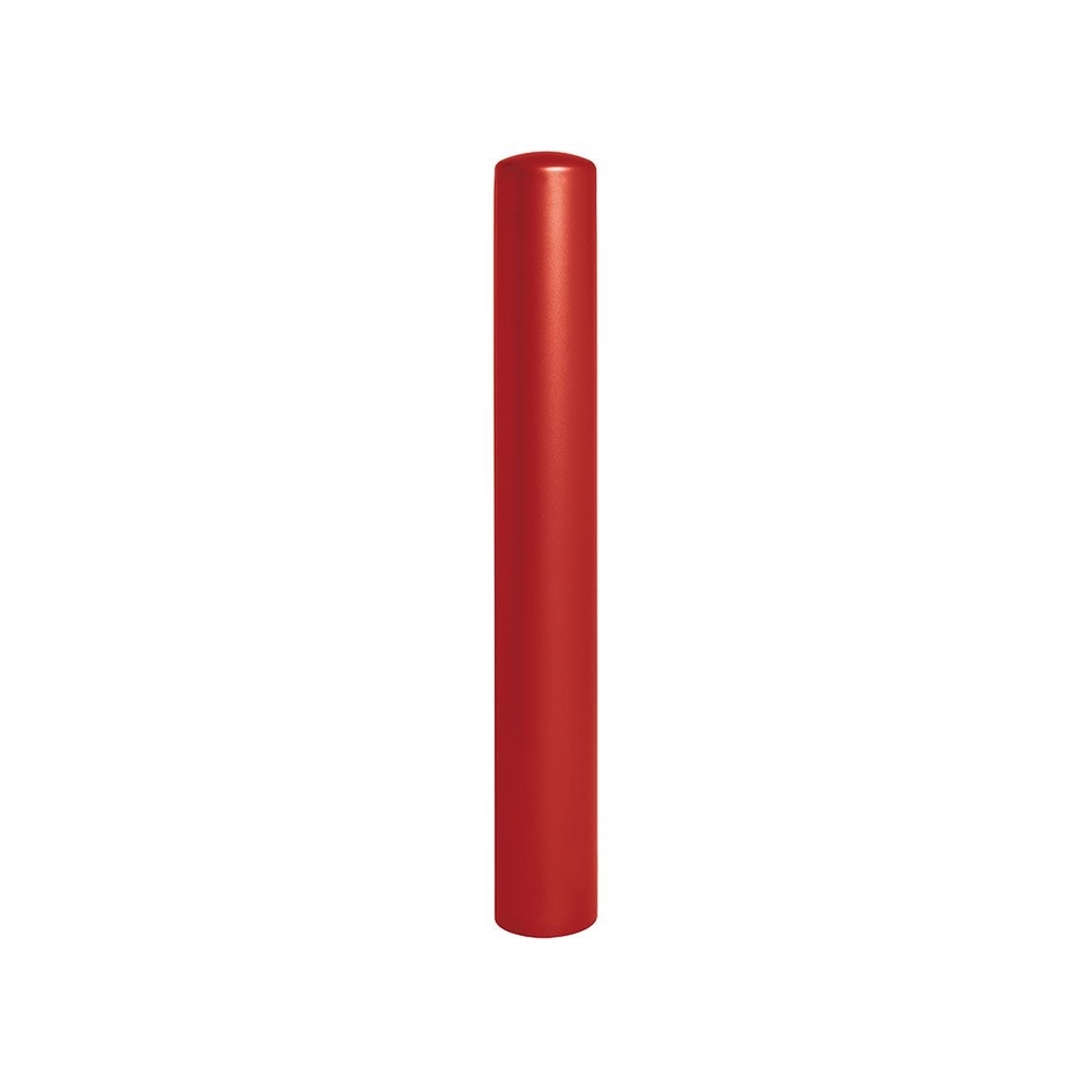 Borne anti-bélier RAL3004 - Pommeau couvercle - Peint sur galva Ø160mm - PROCITY - 206790.3004