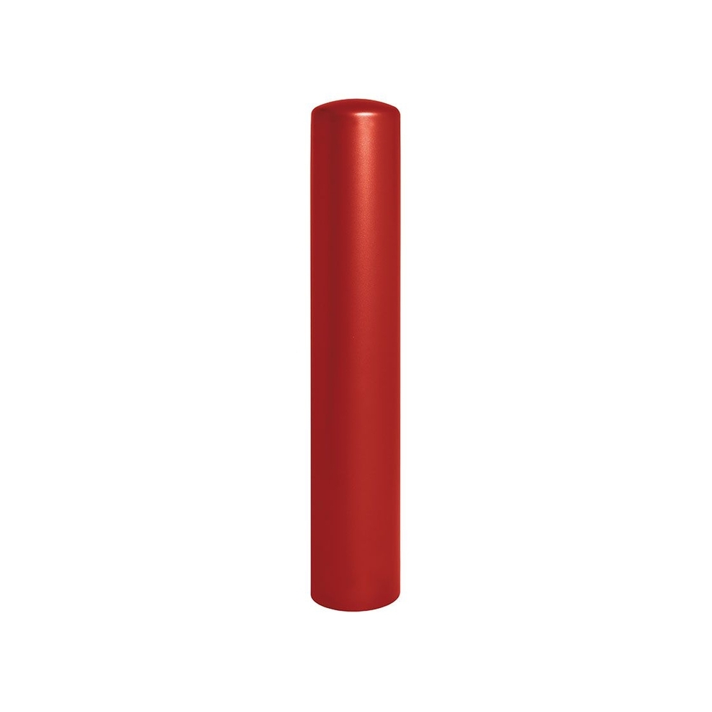 Borne anti-bélier RAL3004 - Pommeau couvercle - Peint sur galva Ø220mm - PROCITY - 206792.3004