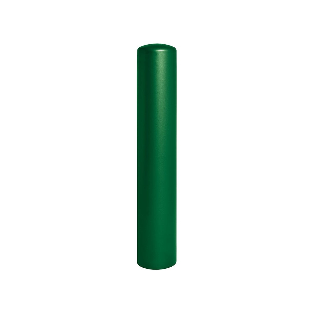 Borne anti-bélier RAL6005 - Pommeau couvercle - Peint sur galva Ø220mm - PROCITY - 206792.6005